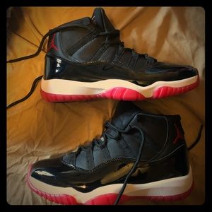 Jordan 11 Black/Red. (Bred 11’s) Jordan Top 3’s
